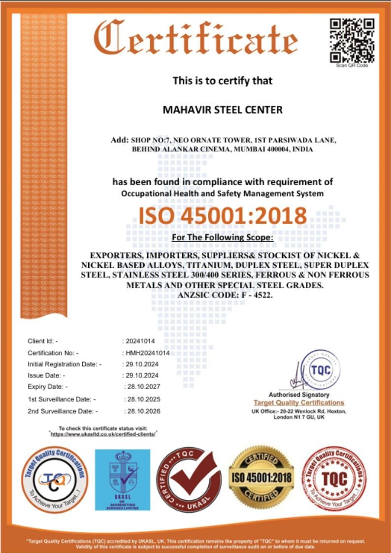 ISO 45001:2018